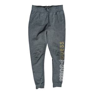 GUESS Kids Large Gray Drawstring Sweatpants | Girls Youth Lounge Joggers